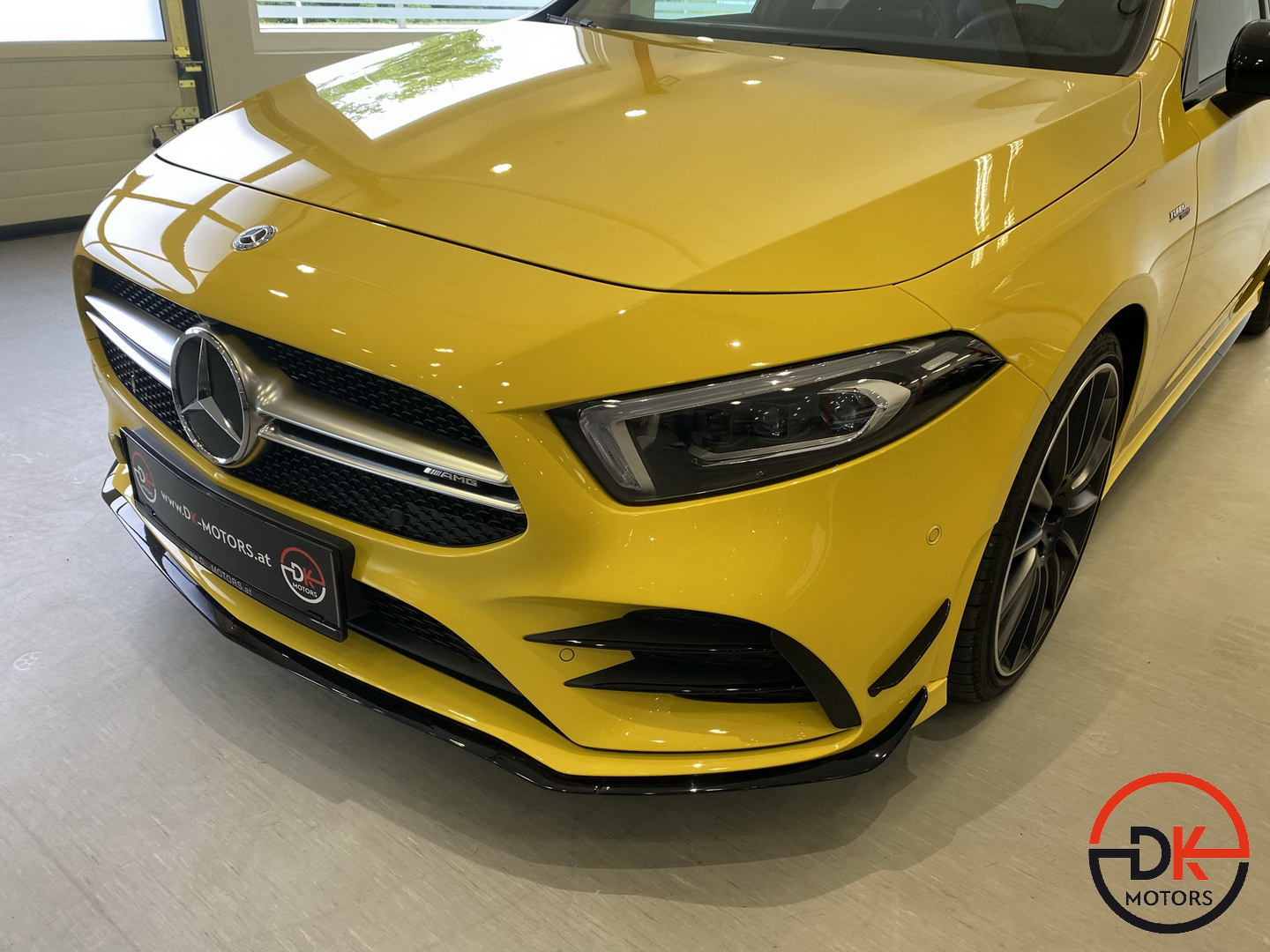 Mercedes A35 AMG Yellow