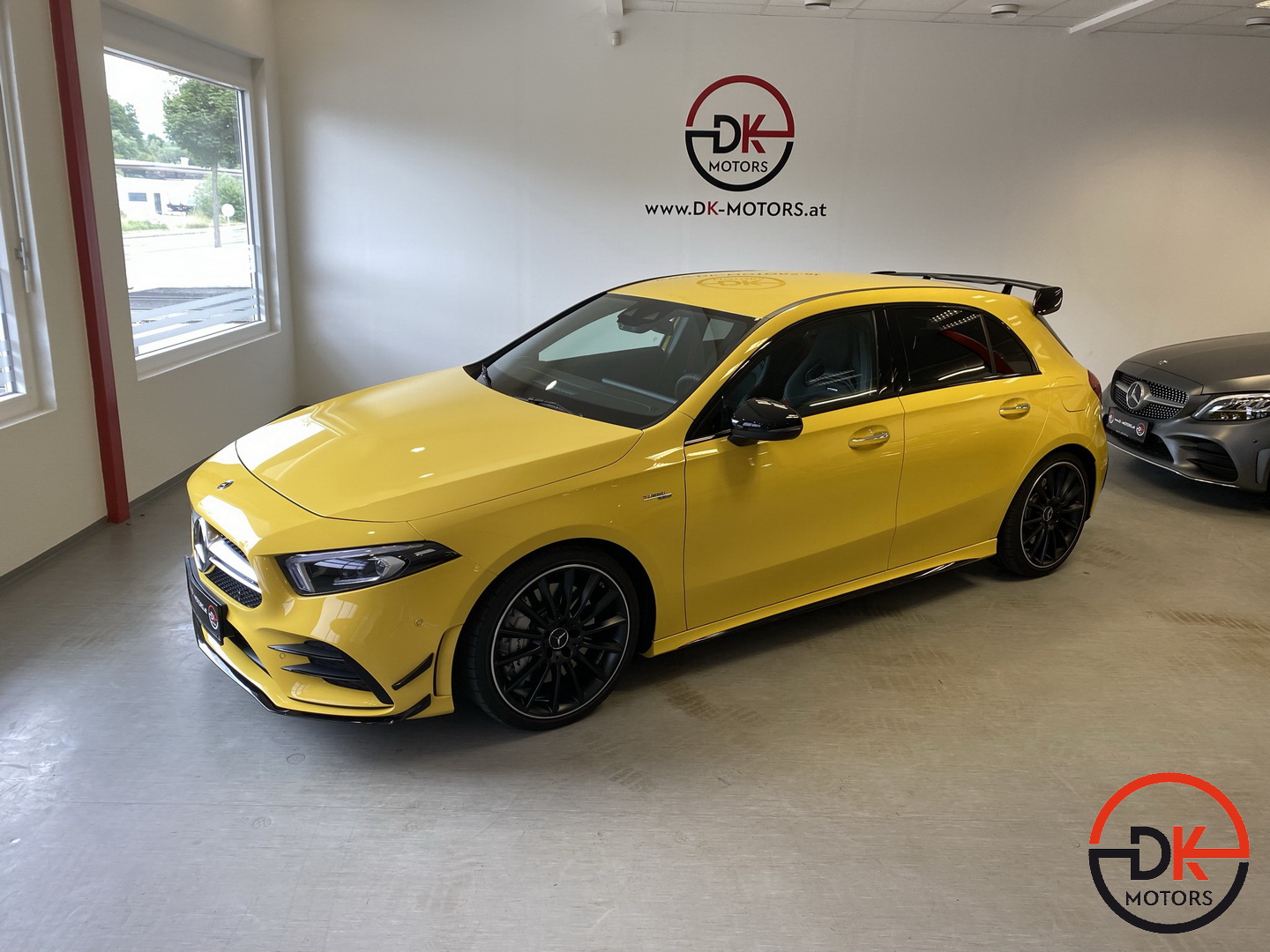 Mercedes A35 AMG Yellow