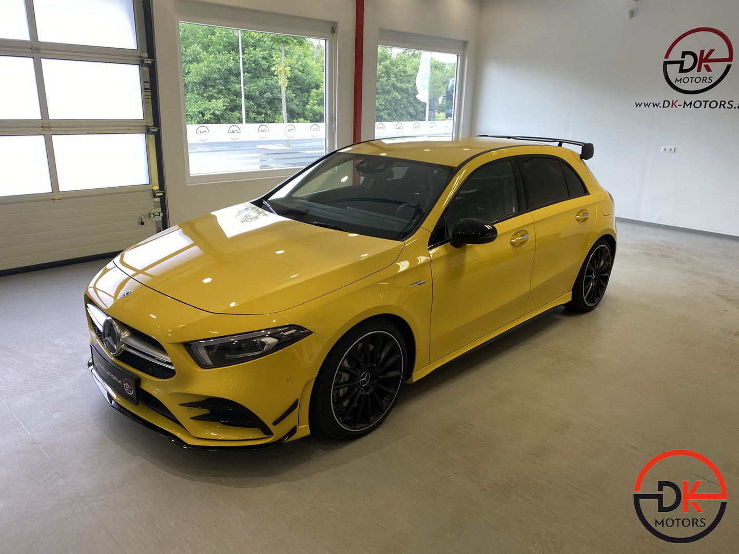 Mercedes A35 AMG Yellow